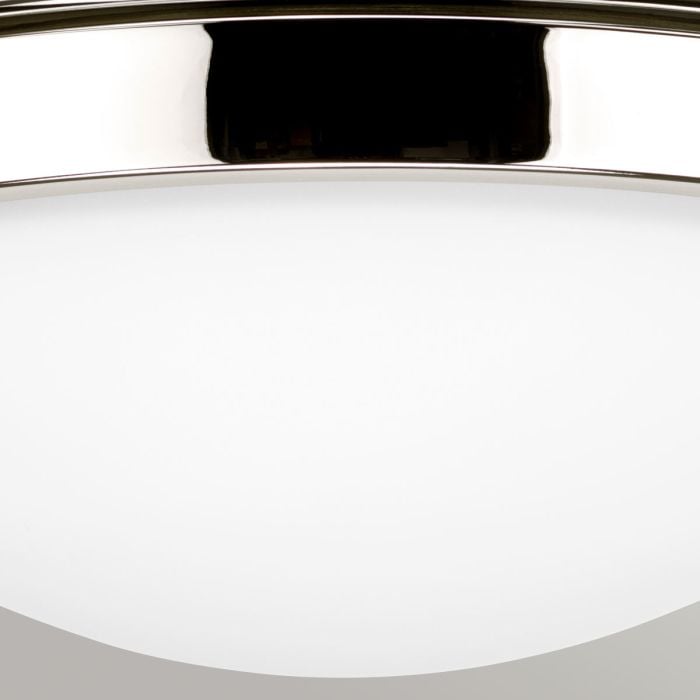 Gravity 2 Light Flush Light - Polished Nickel
