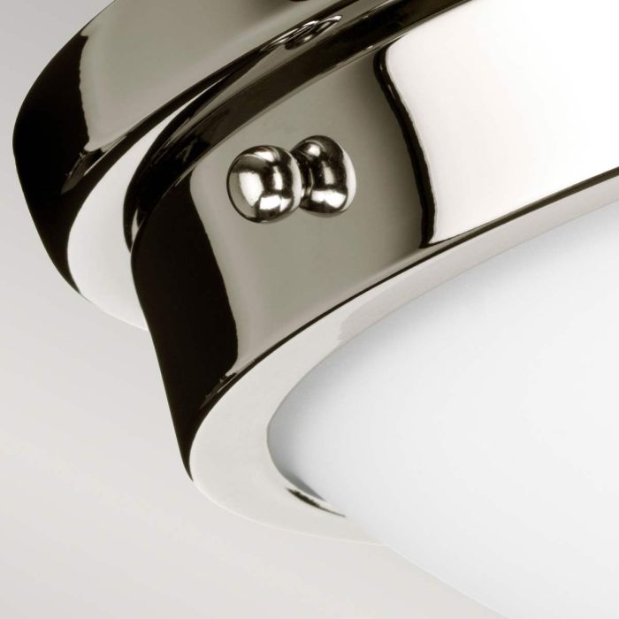 Gravity 2 Light Flush Light - Polished Nickel