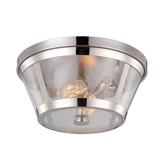 Harrow 2 Light Flush - Polished Nickel