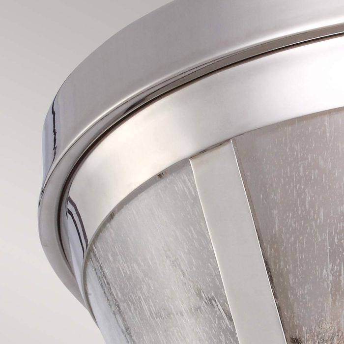 Harrow 2 Light Flush - Polished Nickel