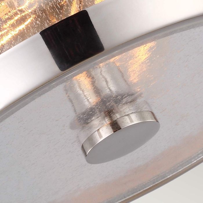 Harrow 2 Light Flush - Polished Nickel