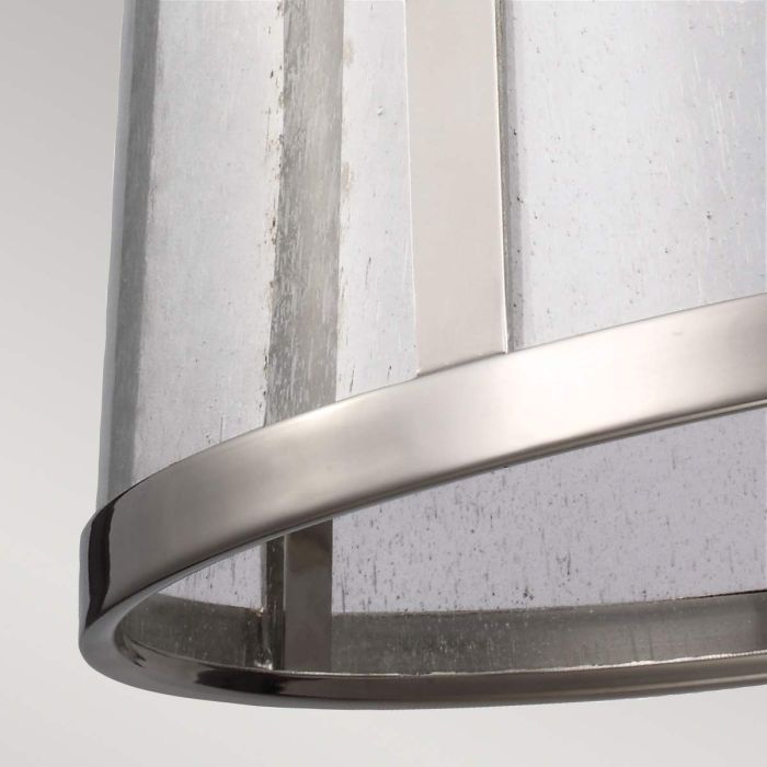 Harrow 1 Light Medium Pendant - Polished Nickel