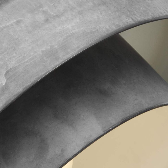 Haymarket 1 Light Pendant - Weathered Galvanized