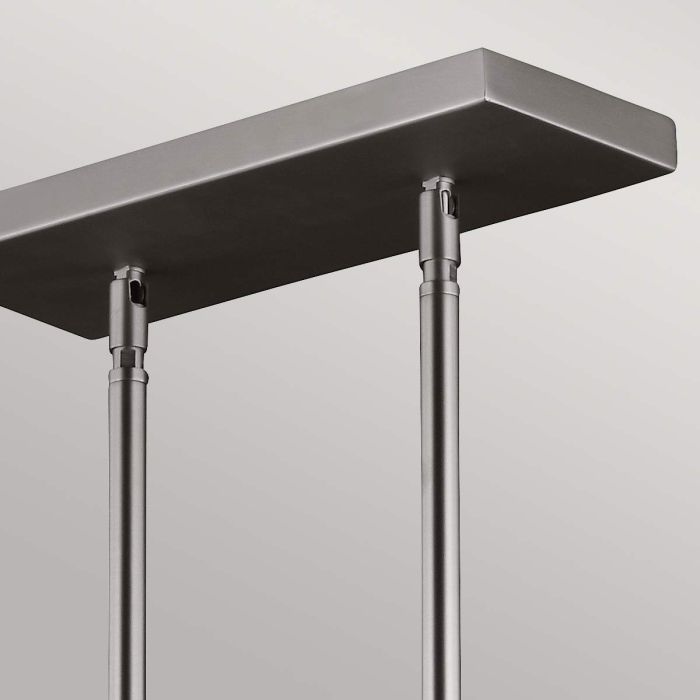 Hobson 3 Light Island Light - Satin Nickel