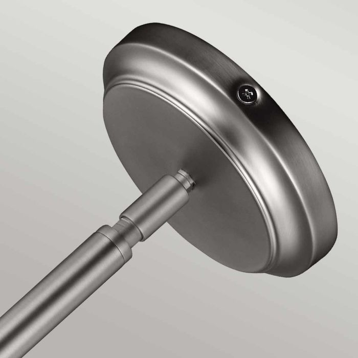 Hobson 1 Light Large Pendant Satin Nickel - Satin Nickel