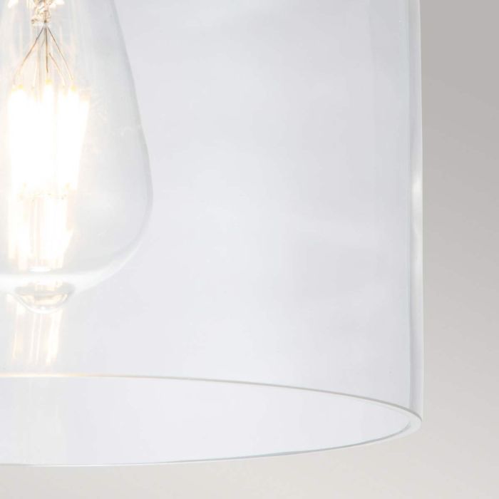 Hounslow 1 Light Flush Light - Burnished Brass