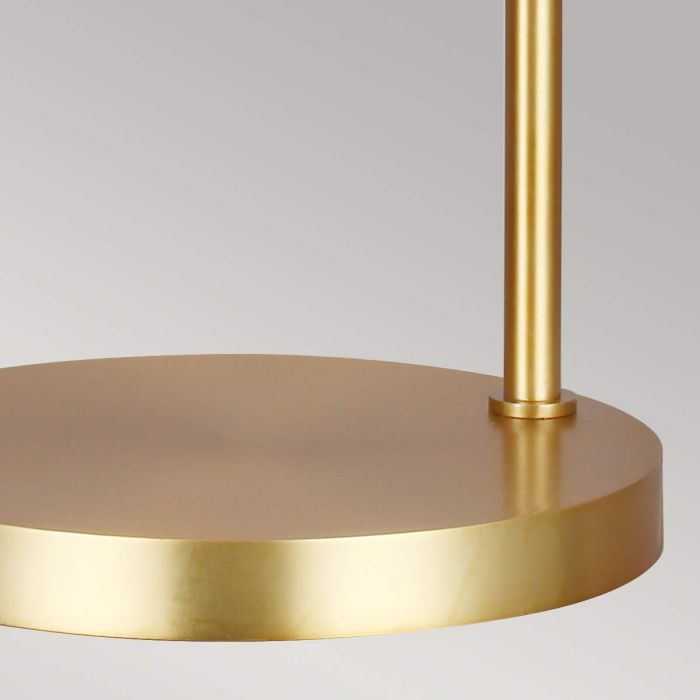 Joan 1 Light Table Lamp - Midnight Black / Burnished Brass