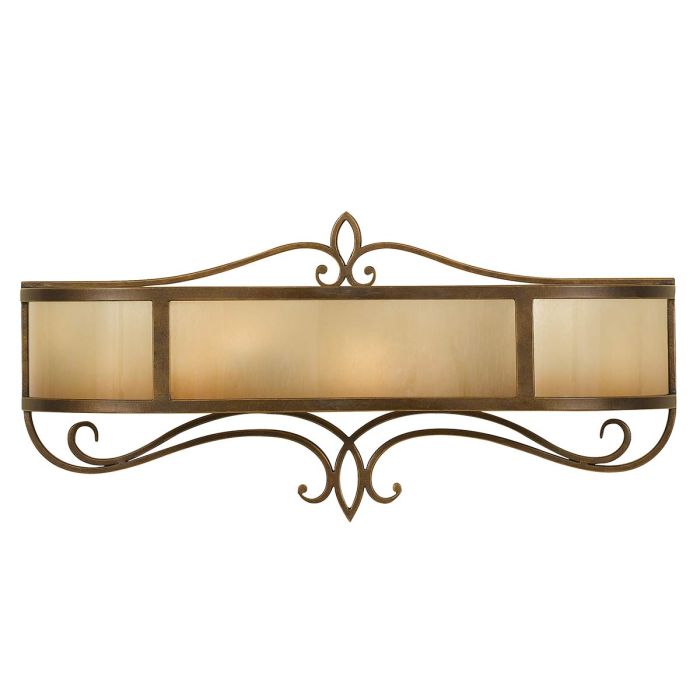 Justine 2 Light Wall Light - Horizontal - Astral Bronze