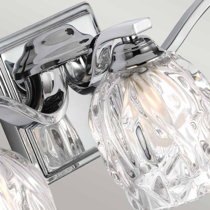 Kalli 3 Light Above Mirror Light - Polished Chrome