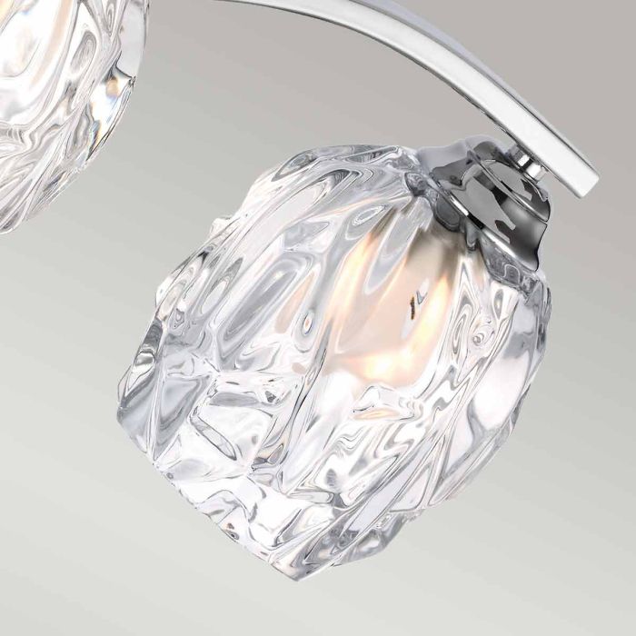 Kalli 3 Light Above Mirror Light - Polished Chrome