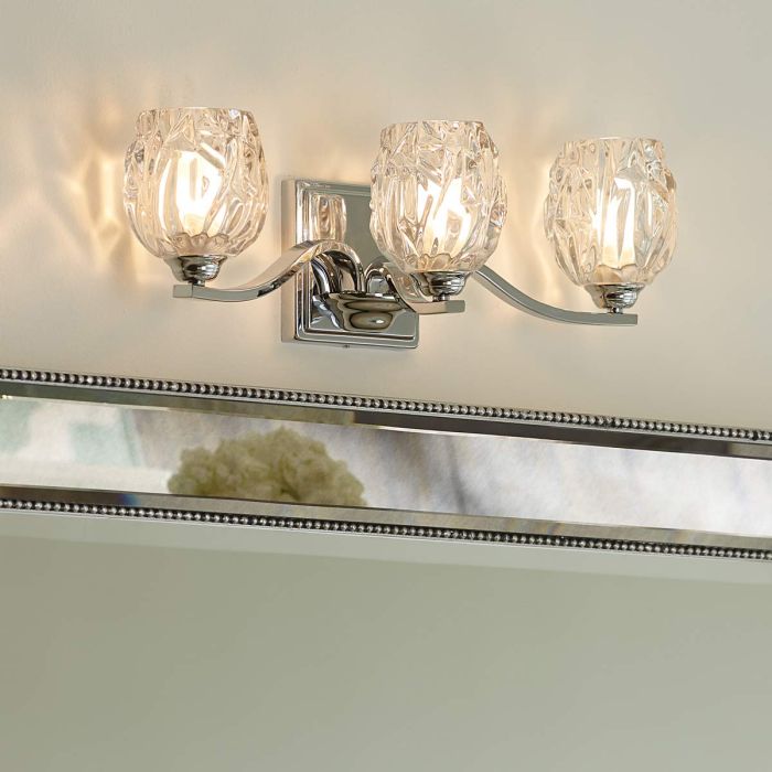 Kalli 3 Light Above Mirror Light - Polished Chrome