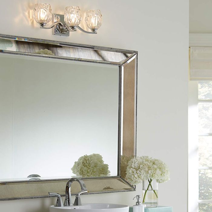 Kalli 3 Light Above Mirror Light - Polished Chrome