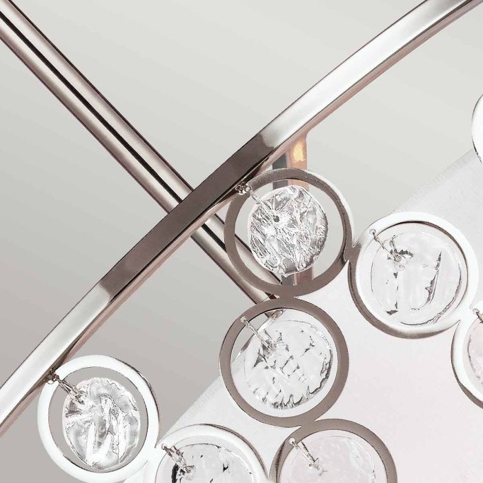 Lexi 3 Light Pendant - Polished Nickel