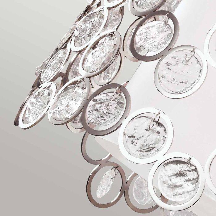 Lexi 3 Light Pendant - Polished Nickel