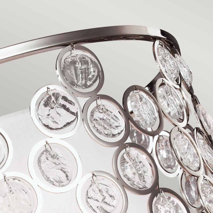 Lexi 3 Light Pendant - Polished Nickel