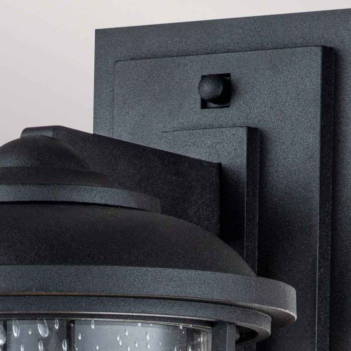 Lighthouse 1 Light Medium Wall Lantern - Textured Black