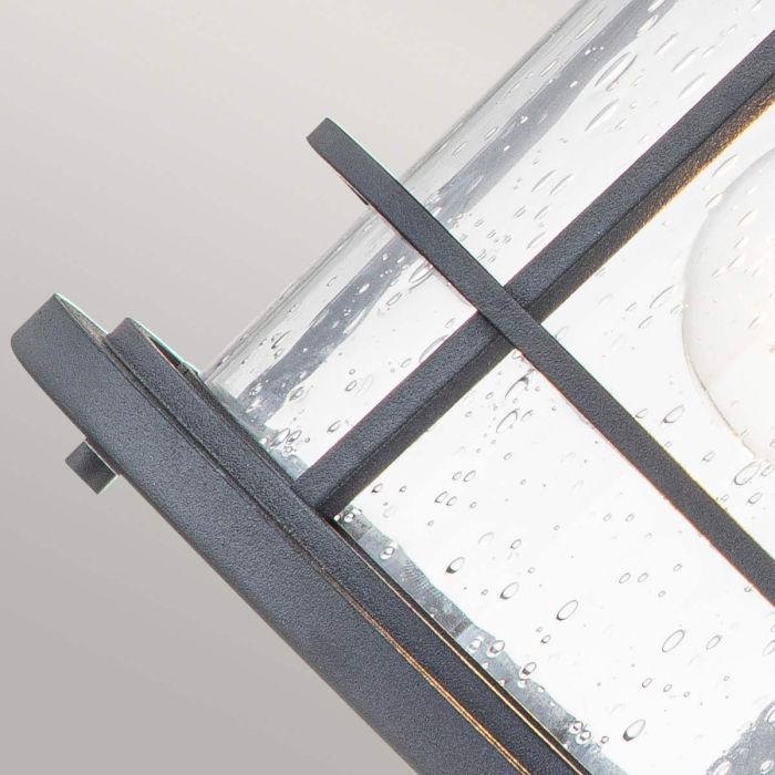 Lighthouse 1 Light Medium Wall Lantern - Textured Black