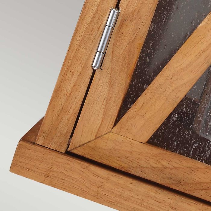 Lumiere 1 Light Wall Light - Natural Oak