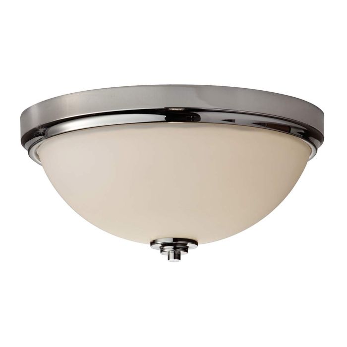 Malibu 2 Light Flush - Polished Chrome