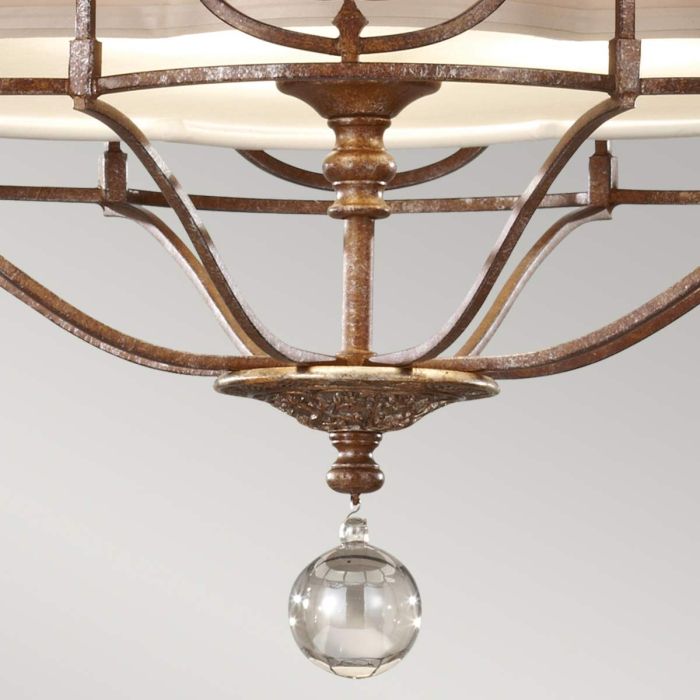 Marcella 3 Light Pendant Light - British Bronze / Oxidized Bronze