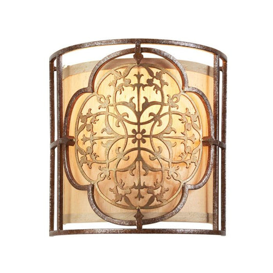 Marcella 1 Light Wall Light - British Bronze / Oxidized Bronze