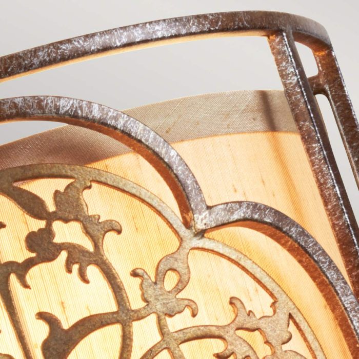 Marcella 1 Light Wall Light - British Bronze / Oxidized Bronze