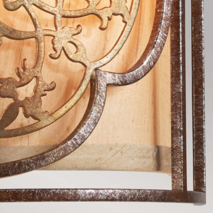 Marcella 1 Light Wall Light - British Bronze / Oxidized Bronze