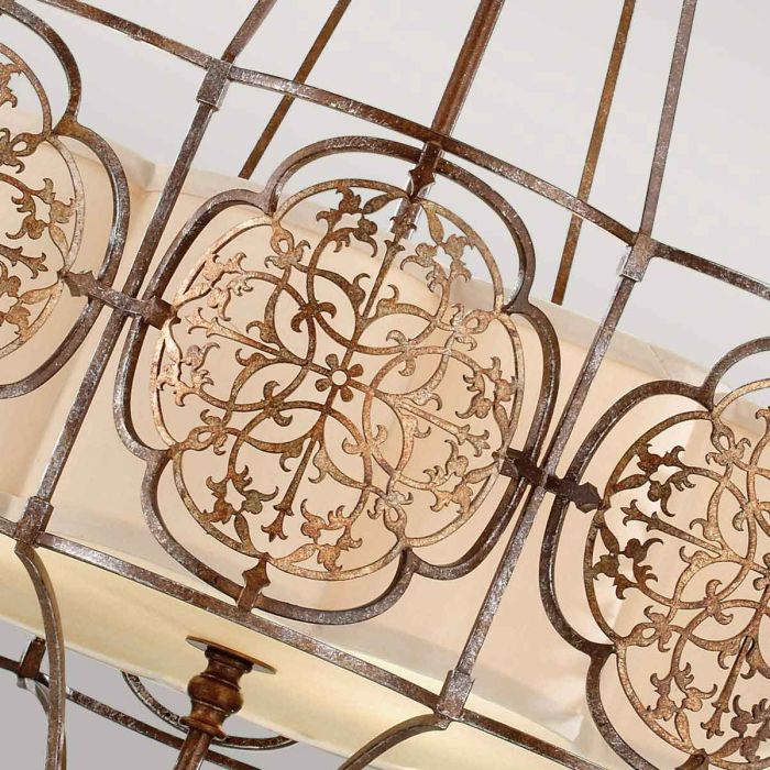 Marcella 4 Light Chandelier - British Bronze / Oxidized Bronze