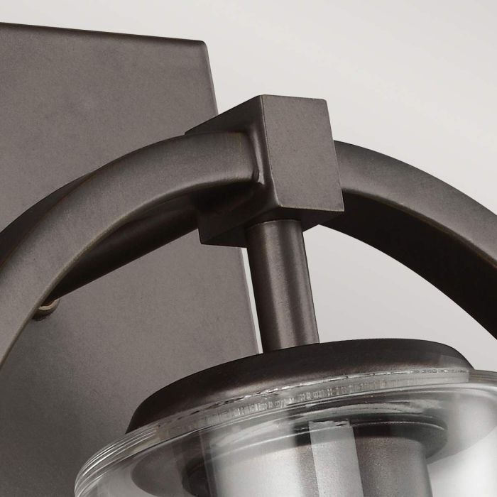 Marlena 1 Light Wall Light - Antique Bronze