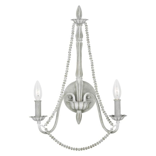 Maryville 2 Light Wall Light - Washed Grey