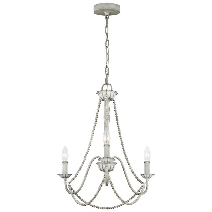 Maryville 3 Light Chandelier - Washed Grey