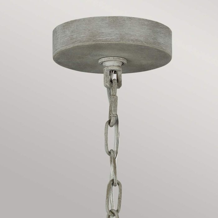 Maryville 6 Light Chandelier - Washed Grey