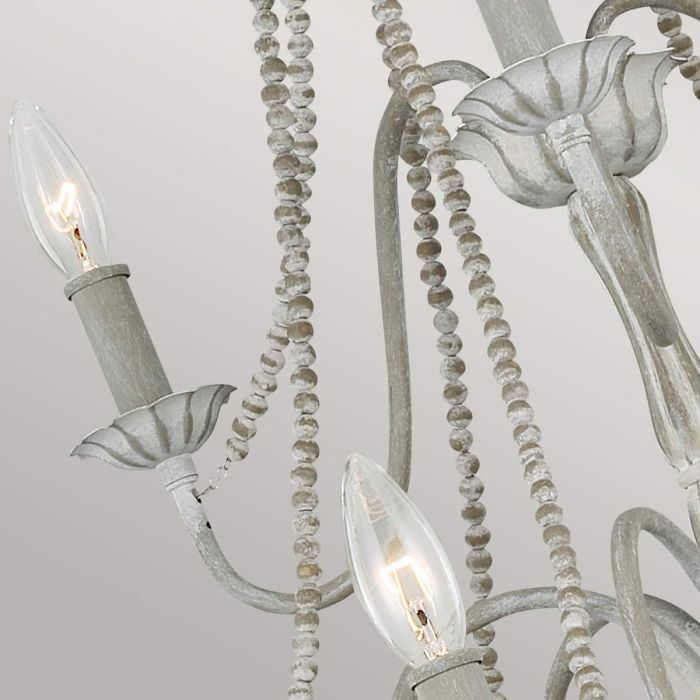 Maryville 9 Light Chandelier - Washed Grey