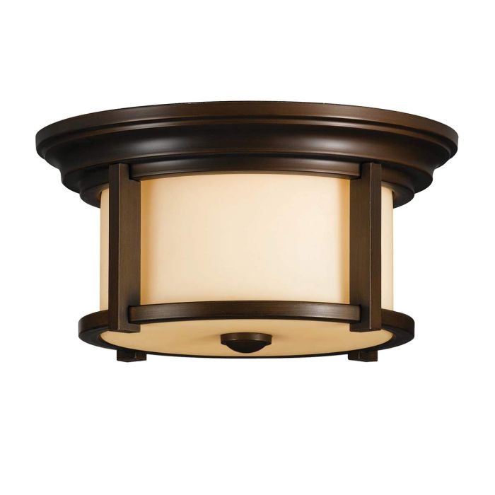 Merrill 2 Light Flush - Heritage Bronze