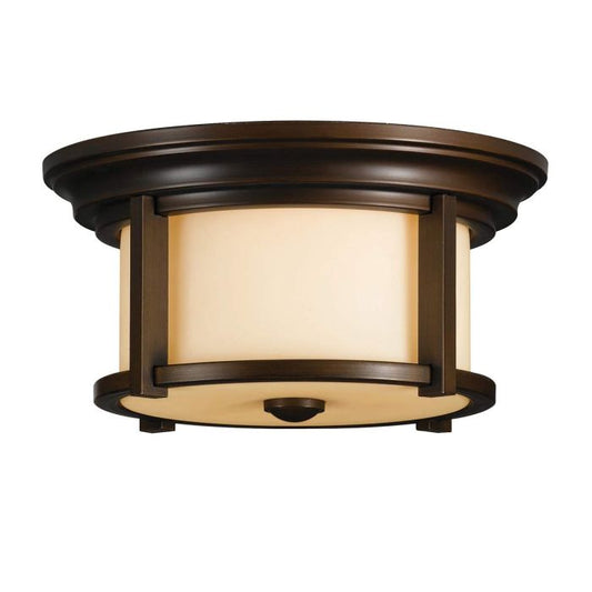 Merrill 2 Light Flush - Heritage Bronze