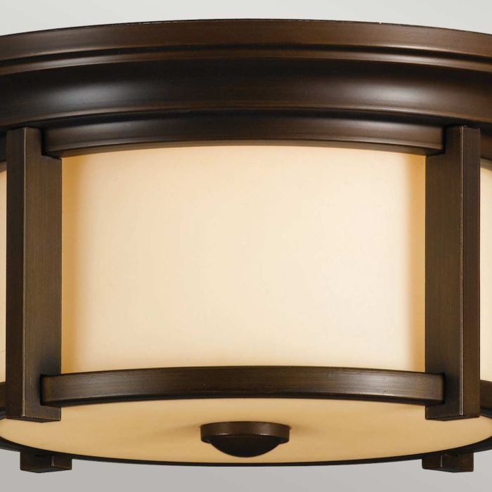 Merrill 2 Light Flush - Heritage Bronze
