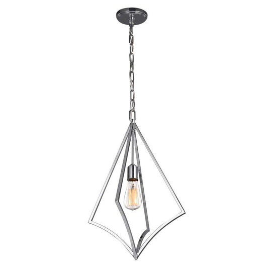 Nico 1 Light Medium Pendant - Polished Chrome