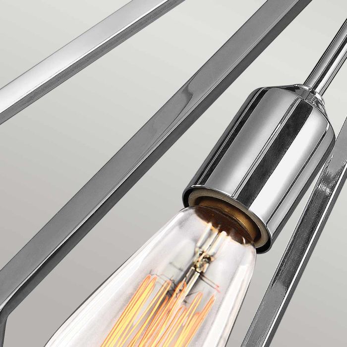 Nico 1 Light Medium Pendant - Polished Chrome