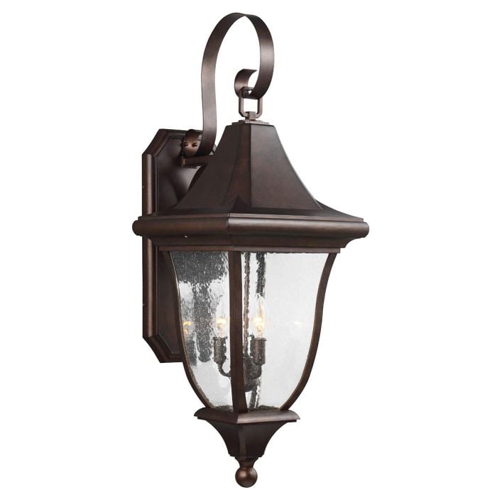 Oakmont 3 Light Large Wall Lantern - Patina Bronze