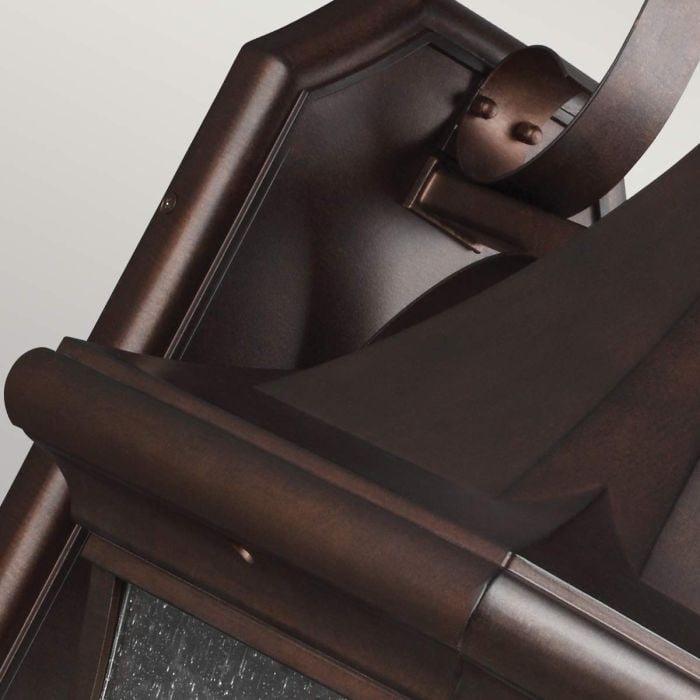 Oakmont 3 Light Large Wall Lantern - Patina Bronze