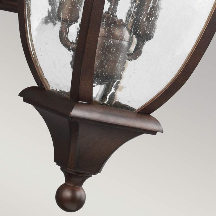 Oakmont 2 Light Medium Wall Lantern - Patina Bronze