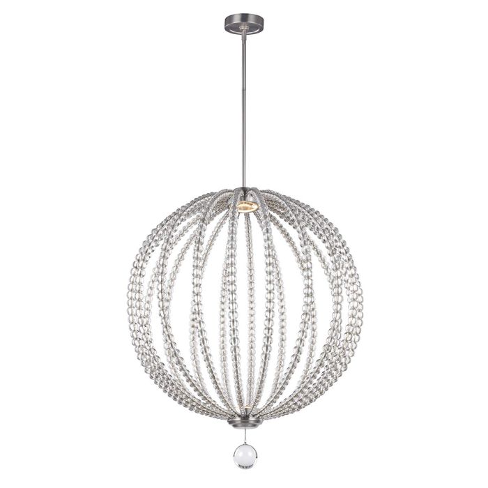 Oberlin Large LED Pendant - Satin Nickel
