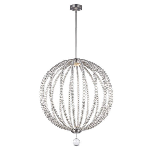 Oberlin Large LED Pendant - Satin Nickel