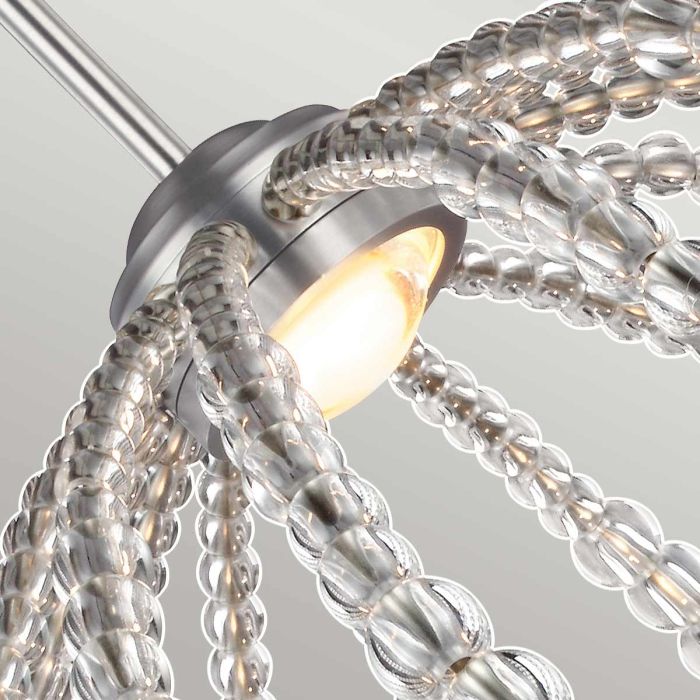 Oberlin Medium LED Pendant - Satin Nickel