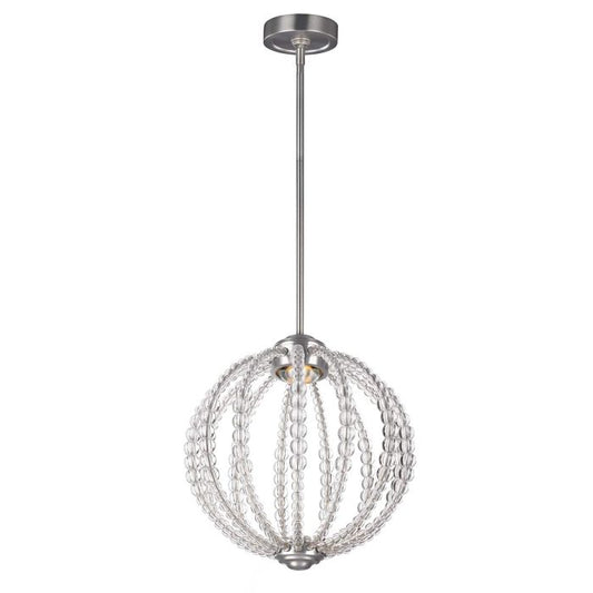 Oberlin Small LED Pendant - Satin Nickel