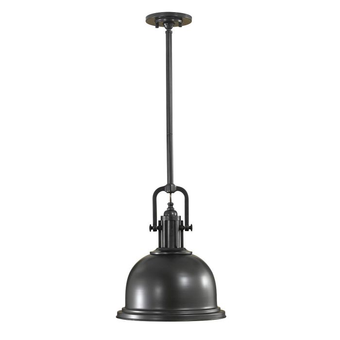 Parker 1 Light Pendant Light - Dark Bronze