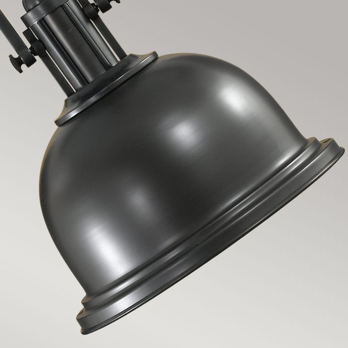 Parker 1 Light Pendant Light - Dark Bronze