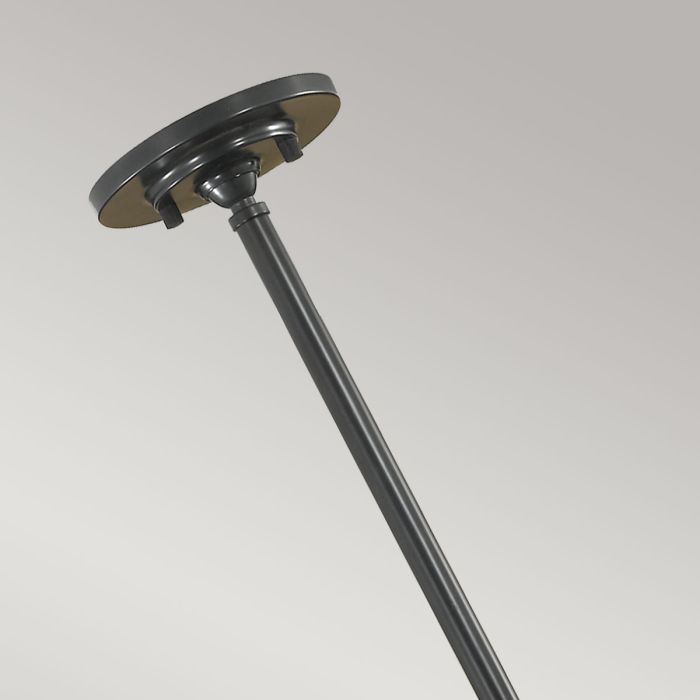 Parker 1 Light Pendant Light - Dark Bronze