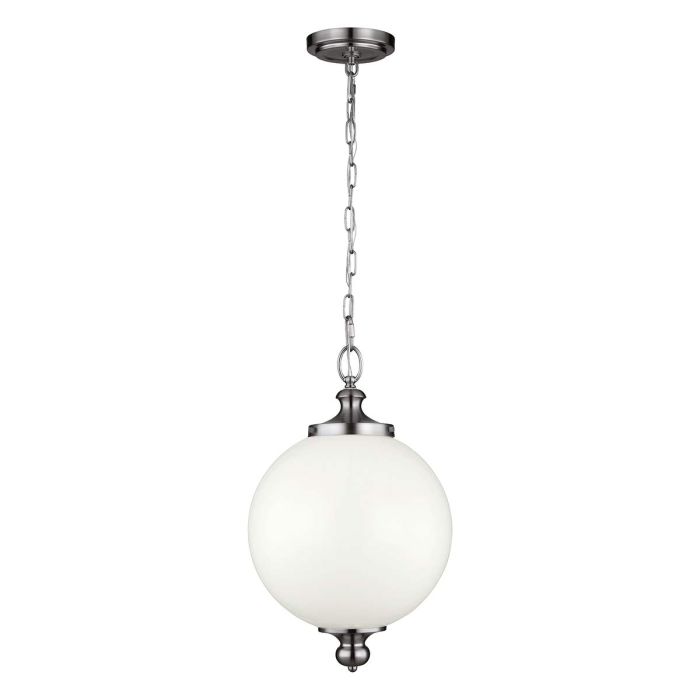 Parkman 1 Light Large Pendant - Polished Nickel
