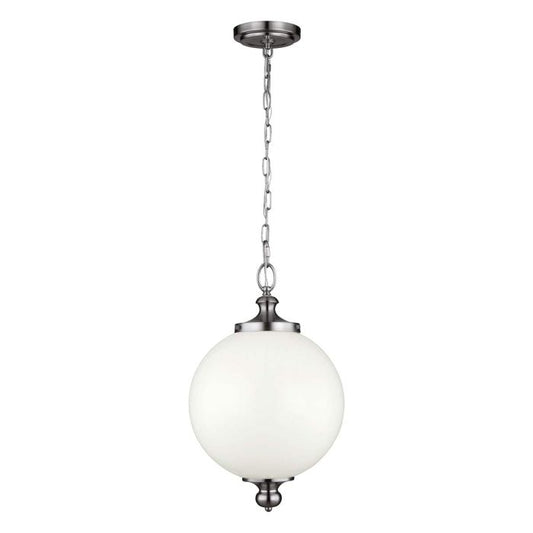Parkman 1 Light Large Pendant - Polished Nickel